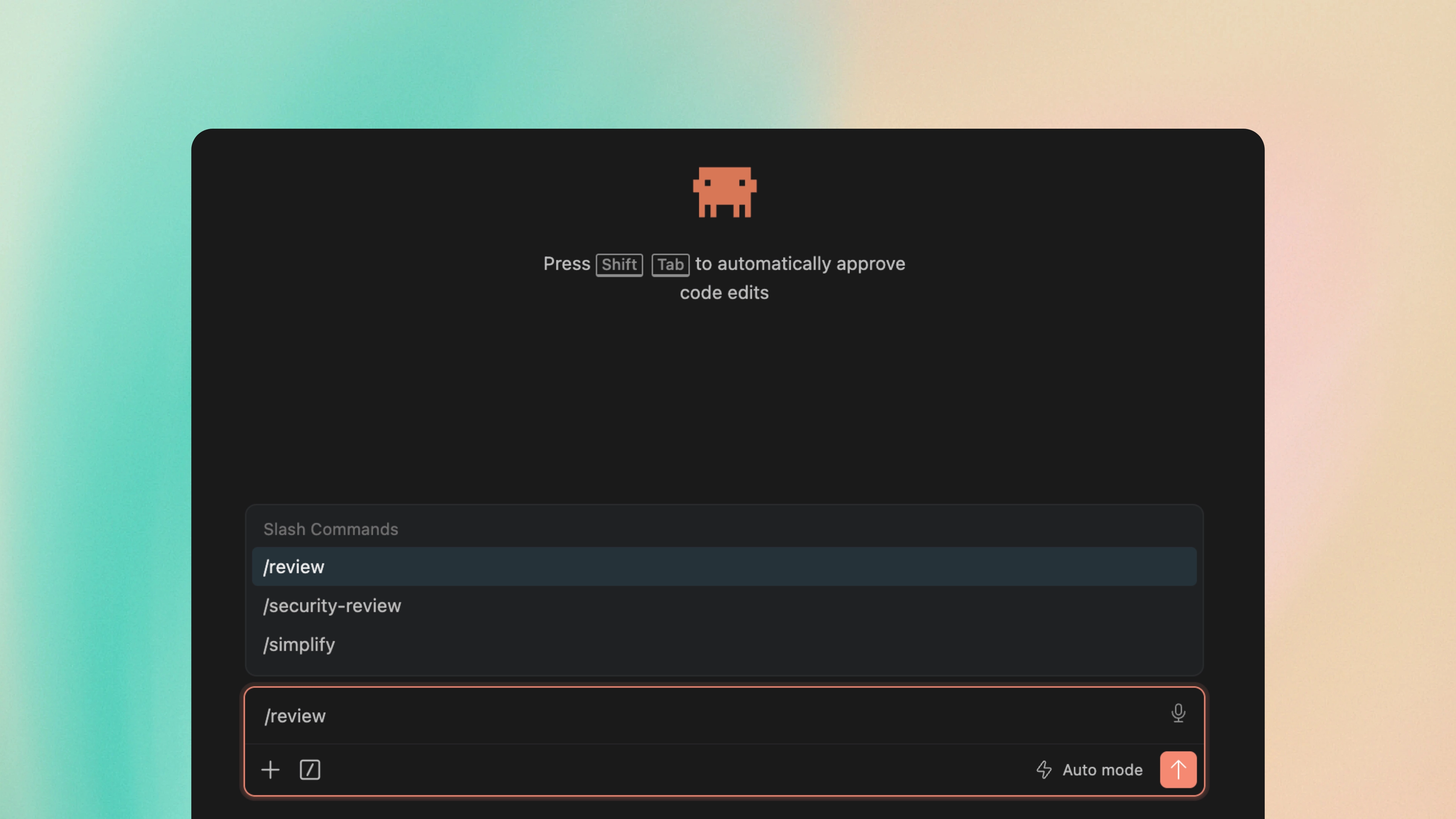 Claude Code running the /review slash command on a Drip subscriptions page - showing the custom command in action with a Drip-specific file path